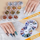 Nail Pen Designer, Stamp Nail Art Tool with 15Pcs Nail Painting Brushes, Nail Dotting Tool WoodArtSupply