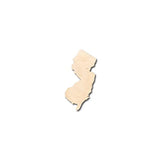 New Jersey Wood Craft Unfinished Wooden Cutout Art DIY Wooden Sign Inspirational Wall Plaque Retro Wall Art Decor for Women Office Bathroom Shelf Arupkeer