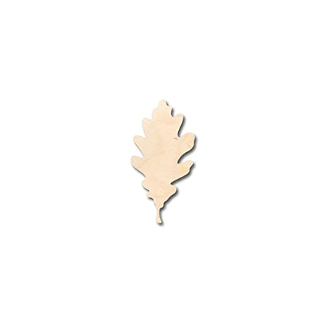 Oak Leaf Wood Craft Unfinished Wooden Cutout Art DIY Wood Sign Inspirational Wall Plaque Vintage Wall Art Hanging Decor for Bedroom Living Room Arupkeer