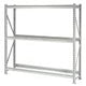 Global Industrial Heavy Duty Tire Rack 3 Tier Starter, Steel, Gray, 96"W x 18"D x 72"H Global Industrial