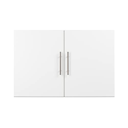 HangUps Upper Storage Cabinet - Sleek 36" Wall-Mounted Solution in Classic White Finish Prepac