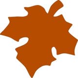 Fall Leaf, Unfinished Wood Craft, Build-A-Cross Build-A-Cross