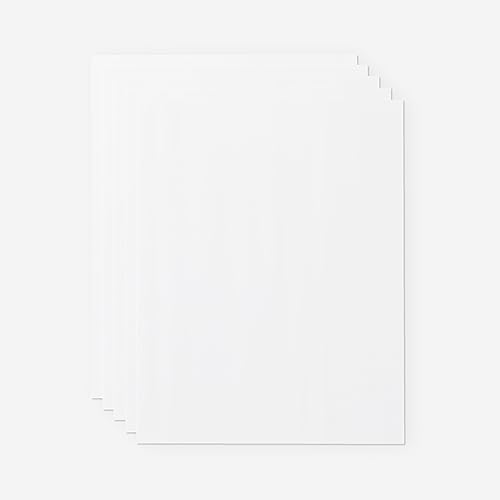 Cricut Printable Iron On for Light Fabrics - US Letter Size, (5ct), Printable HTV Vinyl for Inkjet Printer, Compatible with Cricut Maker, Expression, Cricut