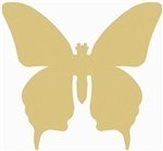 Butterfly Cutout Unfinished Wood Animal Kids Craft Home Decor Easter Door Hanger MDF Shape Canvas Style 1 - WoodArtSupply