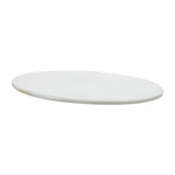 Tofficu Pottery White White Serving Platters Unfinished Ceramic Tiles Unfinished Ceramic Plate Dinner Decoracion para Mesa De Comedor Hand Ceramic Tofficu