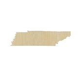 Tennessee State Wood Craft Unfinished Wooden Cutout Art DIY Wood Sign Inspirational Wall Plaque Classic Wall Art Decor for Home Bathroom Indoor Arupkeer