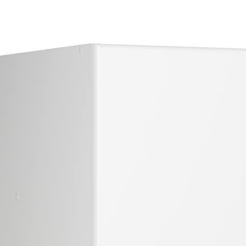 Prepac Elite Functional 4-Piece Garage Cabinets and Storage System Set F, Simplistic Garage Closet Shop Cabinets 16" D x 64" W x 89" H, White, Prepac