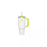 Stanley 40oz Stainless Steel H2.0 FlowState Quencher Tumbler Frost/Electric Yellow Stanley