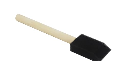 Fewanland 1" Foam Brush Set High Density Foam 50pcs FEWANLAND