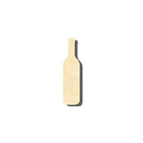 Unfinished Wood Wine Bottle Shape - Craft - up to 24" DIY 6" / 1/4" 24 Hour Crafts