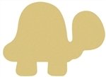 Toy Turtle Cutout Unfinished Wood Nursery Decor Kids Room Play Nautical Ocean MDF Shape Canvas Style 1 (24") Diverse Woodworking