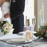 14Pcs Unfinished Wood Coasters, 4 Inch round Blank Wooden Coasters for Crafts with Non-Slip Silicon Dots WoodArtSupply