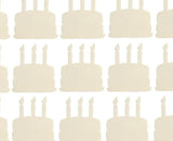 Pack of 24 Unfinished Wood Birthday Cake Cutouts by Blank Wooden DIY Cake Treat Dessert Shapes WoodArtSupply