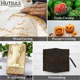 Wood Carving Tools Set - Easy to Use 12 Pcs Mini Wood Chisel Beginner Wood Carving Kit WoodArtSupply