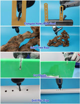 Carbide Burr Set Compatible with Dremel 1/8" Shank 20PCS Die Grinder Rotary Tool Rasp Bits Wood Carving Accessories Attachments Cutting Burrs Metal WoodArtSupply