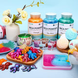 Mica Powder,7.05Oz（200G）,Sunny Gold Mica Powder Pigment for Epoxy Resin，Lip Gloss，Paint，Dye，Soap Making，Nail Polish,Candle Making,Bath Bombs(Sunny WoodArtSupply