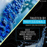 Epoxy Resin for Clear Casting and Coating - 16 Ounce Kit - Perfect for Molds, Crafts, Tumblers, Jewelry, Wood - Food Safe, Non Yellowing, Bubble WoodArtSupply