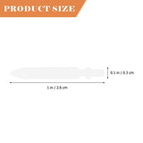 Paint Pen Nibs 20pcs Marker Pen Tips 0.7mm Replacement Pen Nibs for Paint Markers Painting Pens 0.7mm Pen Nibs Tofficu