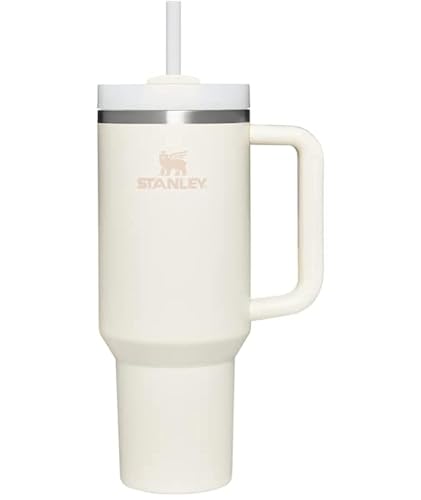 Stanley Quencher H2.0 FlowState Tumbler 40oz (Cream) - WoodArtSupply