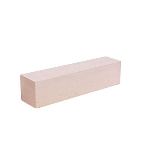 Artibetter Building Blocks Basswood Carving Block Rectangular Wood Block Unfinished Wood Piece for DIY Crafts Projects Building Bricks ARTIBETTER