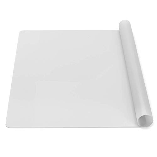 Large Silicone Mat for Art & Crafts Jewelry Casting Molds, Epoxy Resin, Glitter Slime, Paints - Multipurpose Silicon Kitchen Table, Floor & HIGHERHUMAN