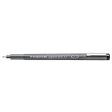 STAEDTLER Pigment Liner, Fineliner Pen for Drawing, Drafting, Journaling, 0.5mm, Black, Box of 5 Pens, 308 05-9M STAEDTLER