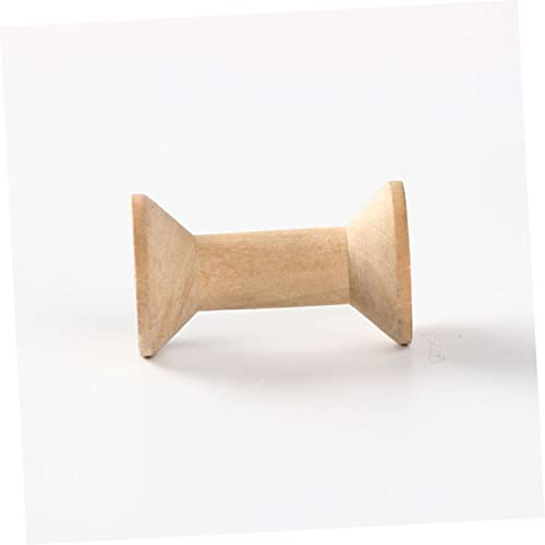 EXCEART 60 Pcs Embroidery Thread Holder Weaving Kit Sewing Project Kits Glass Holder Craft Spools Sewing Machine Accessories Weaving Bobbins Wire EXCEART