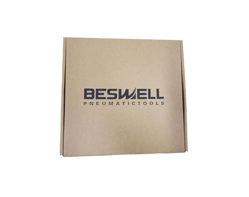 BESWELL-1180 Ft.lbs Max Loosen Torque 1/2" Regular Size Twin Hammer Air Impact Wrench-BW-112BN - WoodArtSupply