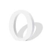 3 Inch White Wood Letters, Unfinished Wood Letters for Wall Decor, Wood Letters for Crafts, Decorative Standing Letters Slices Sign Board Decoration Wolwefa