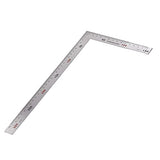 Auniwaig Right Angle Ruler, 150×300mm Stainless Steel L Shape Ruler, 90 Degree Square Tool, Framing Tools for Carpenters Auniwaig