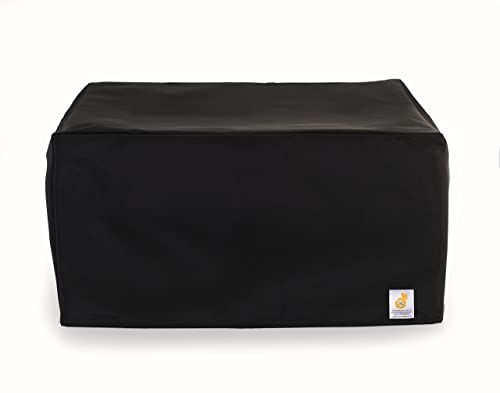 Perfect Dust Cover, Black Nylon Cover Compatible with xTool M1-10W Laser Cutter/Engraver WITH RISER BASE WITH HONEYCOMB PANEL, Double Stitched and PERFECT DUST COVER