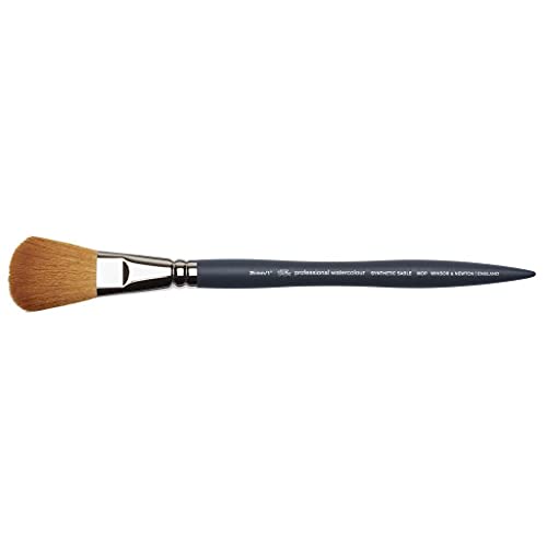 Winsor & Newton Professional Watercolour Synthetic Brush, Mop 1" Winsor & Newton