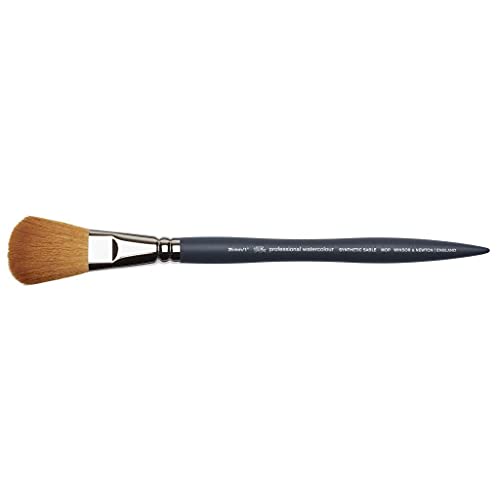 Winsor & Newton Professional Watercolour Synthetic Brush, Mop 1"