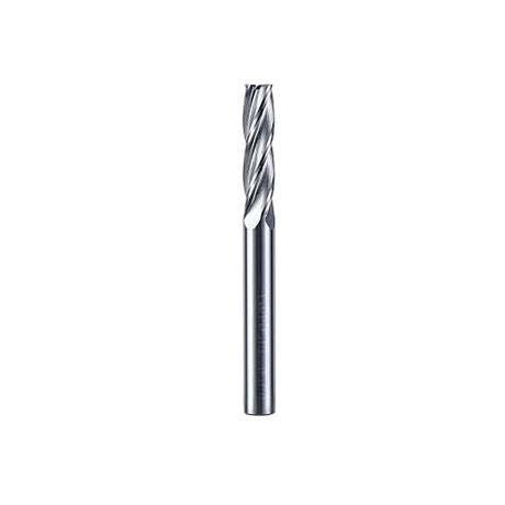 Square End Mill JESTUOUS Carbide 4 Spiral Flute Drill Bits 1/4" Shank Dia.1" Cut Length for Milling Metal,1 Piece JESTUOUS