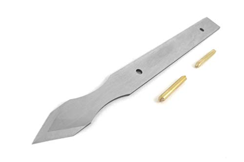Mikov V2003014 Unhandled Thin Blade Dual Bevel Marking Knife Kit with Finger Indents 0.060 Inch Thick Blade 1/2 Inch Wide 5-7/8 Inch Long Stainless Mikov