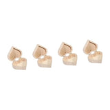 ABOOFAN 4pcs Earrings Coin Case Jewelry Organizer Tray Engagement Ring Bracelets Storage Boxes Ring Chest Organizer Decorative Jewelry Case Ring Case ABOOFAN