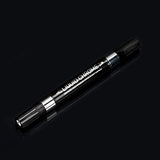 ZEYAR Liquid Chrome Marker Paint Marker, DIY Silver Marker Pen for any surface, High-gloss display effects, Dual tips: Extra Fine and Medium Point ZEYAR