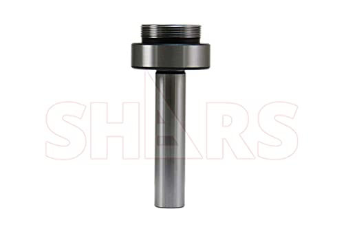Shars 2" Boring Head + 3/4" Straight Shank + 1/2" C6 Boring Bar 9 Pcs Set 202-8042+202-8004+404-7120 M] Shars