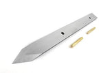 Mikov V2003013 Unhandled Dual Bevel Marking Knife Kit 0.100 Inch Thick Blade 1/2 Inch Wide 5-7/8 Inch Long Stainless Steel Hardened to HRC 57 h Wide Mikov