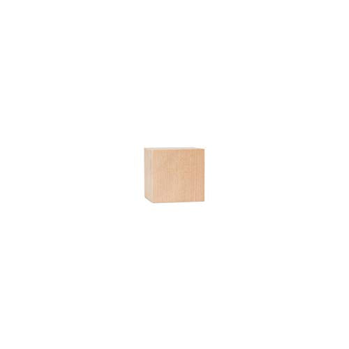 Unfinished Wooden Blocks 1/2 inch, Pack of 100 Small Wood Cubes for Crafts and DIY Home Decor, by Woodpeckers Woodpeckers