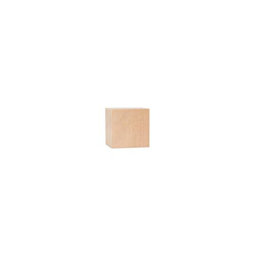 Unfinished Wooden Blocks 1/2 inch, Pack of 100 Small Wood Cubes for Crafts and DIY Home Decor, by Woodpeckers