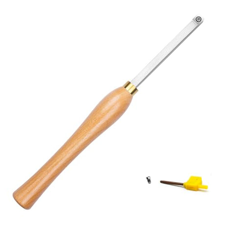 CDBP Woodturning Carbide Lathe Tool Mini Size Rougher Square Tip Chisel for Wood Hobbyist or DIY or Carpenter. CDBP