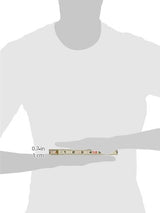 Crescent Lufkin Wood Rule, 5/8X6', Redend Eng, Black - 1066DLN Lufkin