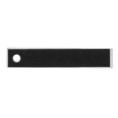 2 Pack | Stainless Steel 6 Inch Metal Ruler Non-Slip Rubber Back, with Inch and Metric Graduations - WoodArtSupply