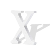 3 Inch White Wood Letters, Unfinished Wood Letters for Wall Decor, Wood Letters for Crafts, Decorative Standing Letters Slices Sign Board Decoration Wolwefa