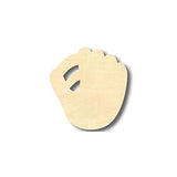 Unfinished Wood Baseball Mitt Shape - Sports - Kids Room Decor - up to 24" DIY 16" / 3/4" 24 Hour Crafts