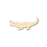 Biting Alligator Wood Craft Unfinished Wooden Cutout Art DIY Wood Sign Inspirational Wall Plaque Retro Home Family Wall Decor for Office Bedroom WoodArtSupply