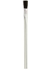 Acid/Flux Brush, Tin Ferrule, Soft Plastic Hair, 4.5 Inch Length, 5/16 Inch Width （Pack of 30 Pieces) BHD
