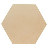 Unfinished Wooden Hexagon Blanks 10-inch, Pack of 2 Hexagon Cutouts for Craft Wood Shapes and Honeycomb Decoration, by Woodpeckers Woodpeckers