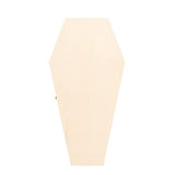 Creative Hobbies Large 18 Inch Halloween Coffin Box - Fillable Hinged Box for Halloween Décor, Party Favor, Goth, Doll Coffin, Coffin Ring Box, Pet Creative Hobbies